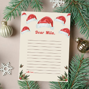 Agradecimento Cartão de Mensagem de Nota da Cápsula de Natal San
