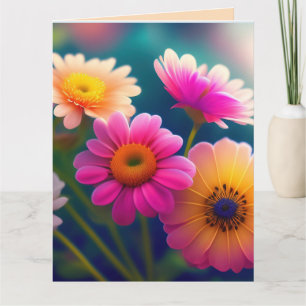 AGRADECIMENTO CARTÃO DE MORTE COLORIDO DE ANIVERSÁRIO