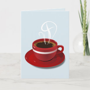 AGRADECIMENTO CARTÃO DE MORTE DE ANIVERSÁRIO DE CAFÉ