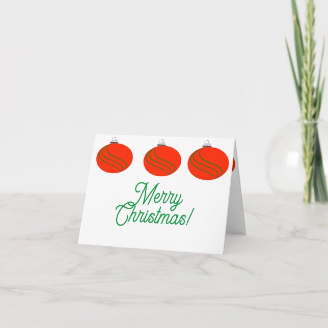 Agradecimento Cartão de Natal (Frente)