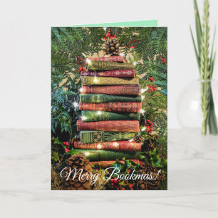 Agradecimento Cartão de Natal de Bookmas de feliz