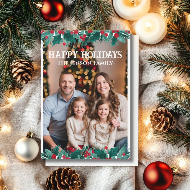 Agradecimento Cartão de Natal de Fotada de Fronteira (Criador carregado)