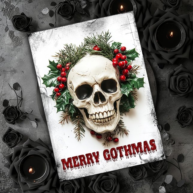 Agradecimento Cartão de Natal de Gothmas feliz (Criador carregado)