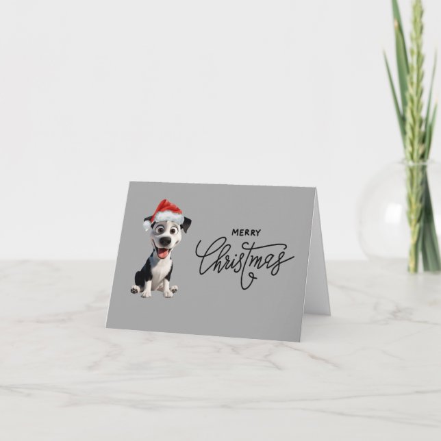 Agradecimento Cartão de Natal de Rambo (Frente)