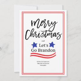 Agradecimento Cartão de Natal do Go Brandon para vamos