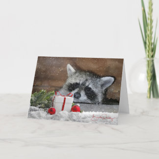 Agradecimento Cartão de Natal do seu Bandido de Lixo favorito!