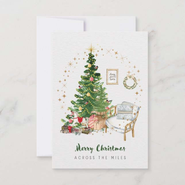 Agradecimento Cartão de Natal em 3,5x5" (Frente)