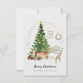 Agradecimento Cartão de Natal em 3,5x5"