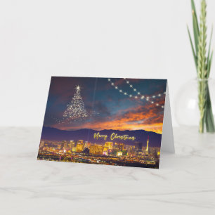 Agradecimento Cartão de Natal Las Vegas
