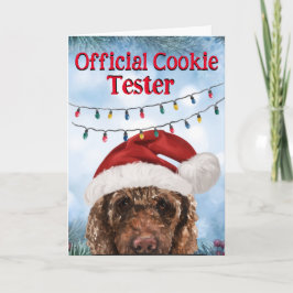 Agradecimento Cartão de Natal personalizado da sua porta de choc