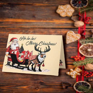 Agradecimento Cartão de Natal Retroativo Nostálgico