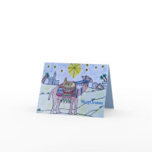 Cartão de Natal Starry Night