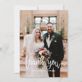 Agradecimento Cartão de Oração de Casamento Católico Obrigado