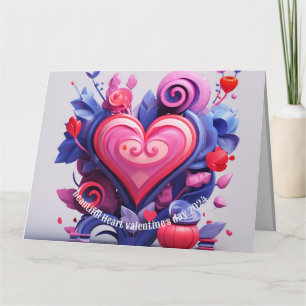 Agradecimento cartão de presentes de férias dobrados no dia de V