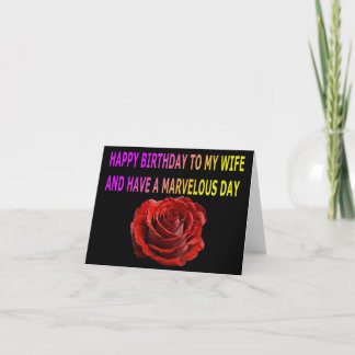 AGRADECIMENTO CARTÃO DE ROSA VERMELHA DE ANIVERSÁRIO FELIZ