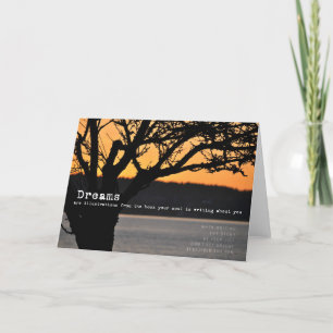 Agradecimento Cartão de Saudação CANADIANO SUNSET