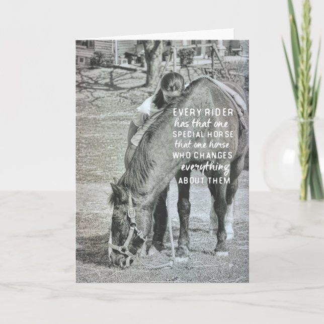 Agradecimento Cartão de Saudação de Obrigação ESPECIAL (Frente)