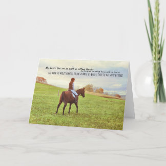Agradecimento Cartão de Saudação de RIDING AUTUMN