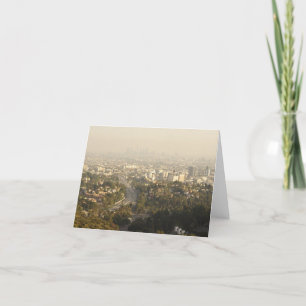 Agradecimento Cartão de saudação de vazio - Los Angeles/Hollywoo