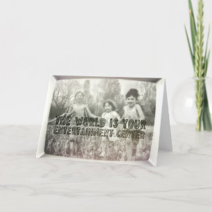 Agradecimento Cartão de Saudação do FUN SUMMERTIME