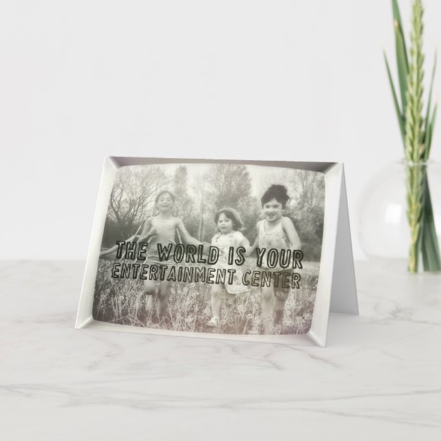 Agradecimento Cartão de Saudação do FUN SUMMERTIME (Frente)