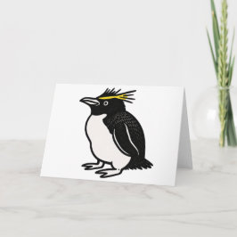 Agradecimento Cartão de Saudação do Pinguim