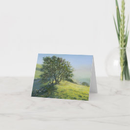 Agradecimento Cartão de saudação do Vazio "Oak on the Peak"