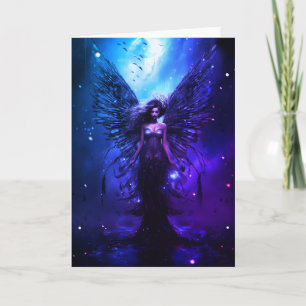 Agradecimento Cartão de saudação místico de deusa alada!