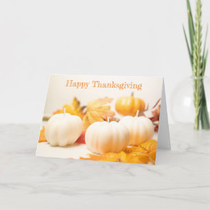 Agradecimento Cartão de Saudação Pumpkins de Ação de Graças