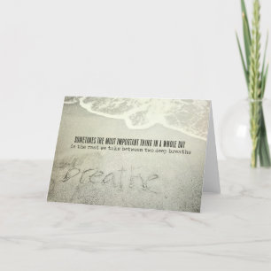 Agradecimento Cartão de Saudação SANDSCRIPT