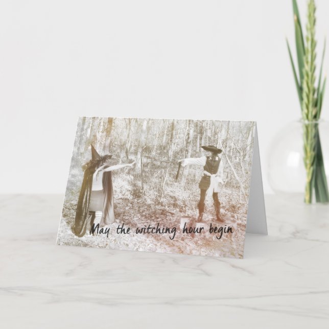 Agradecimento Cartão de Saudação WICKED (Frente)