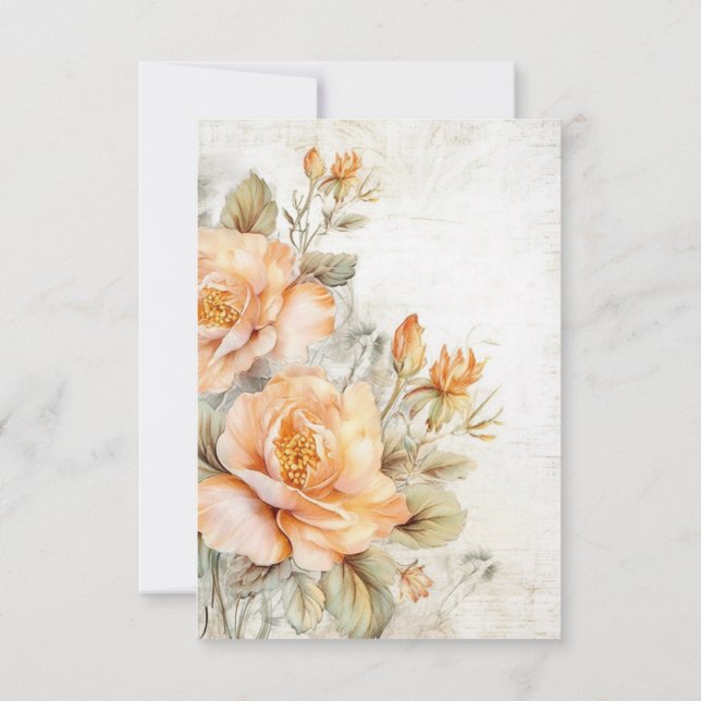 Agradecimento Cartão de saudades (Verso)