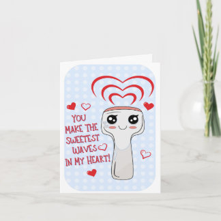Agradecimento Cartão de Sonda de Amor de Ultrassonografia Making