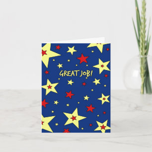 Agradecimento Cartão de Trabalho de Excelente de Apreciação do F