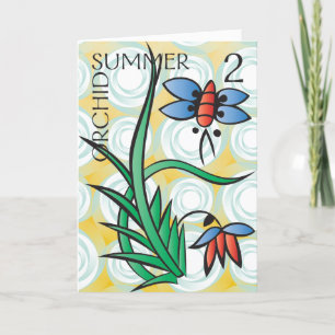 Agradecimento Cartão de Verão Mah Jongg Seasons