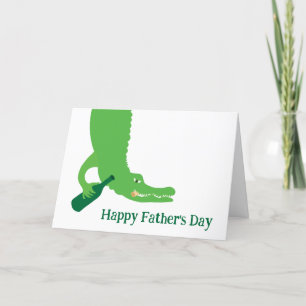 Agradecimento Cartão de Vinho de Alligador