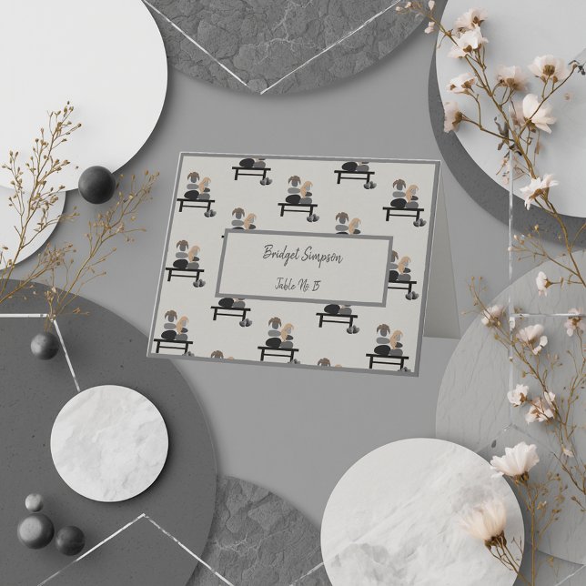 Agradecimento Cartão de visita Eterno Stone Boho (Criador carregado)