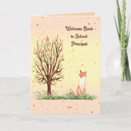 Agradecimento Cartão Diretor de Escola de Boas-vindas