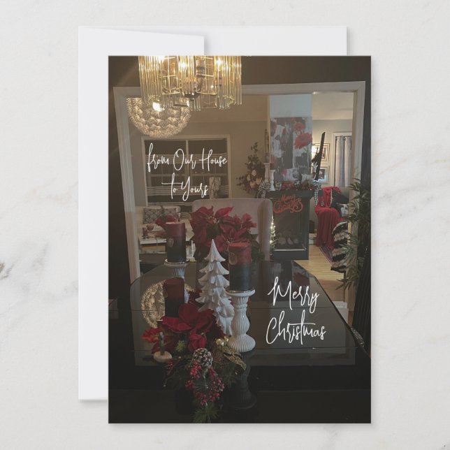 Agradecimento CARTÃO NOTA de todas as ocasiões (Frente)