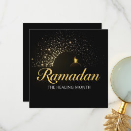 Agradecimento Cartão Personalizado de Feriado Ramadan Kareem