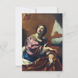 Agradecimento Cartão Sagrado Sinfonia Divina de Santa Cecília