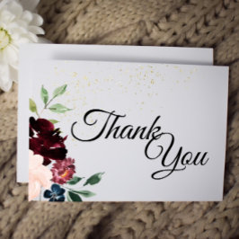 Agradecimento Casamento De Celebração De Verão Obrigado Cartão S