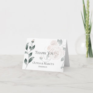 Agradecimento casamento Rosa cor de água poeiren