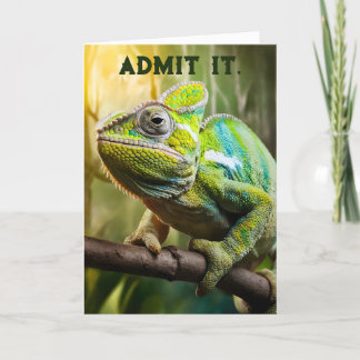 AGRADECIMENTO CHAMELEON FIM DO CARTÃO DE RELAÇÃO