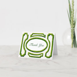 Agradecimento Cobertura de Jardim de Aquarela Obrigado Cartão de