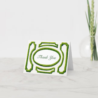 Agradecimento Cobertura de Jardim de Aquarela Obrigado Cartão de