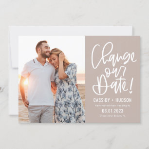 Agradecimento Cor Editável Escrevendo Funky Altera O Cartão De D