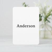 Crie o seu próprio cartão arredondado de 3,5" x 5"