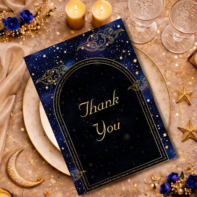Agradecimento de Casamento Astronomia Celestial Do (Criador carregado)