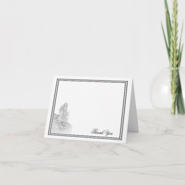 Agradecimento de Casamento em Atlanta (Frente)